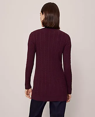 Ann Taylor Long Cable Cardigan sold by Ann Taylor product image thumbnail 2