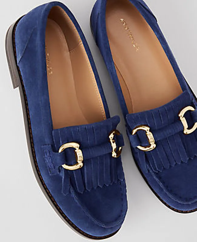 Ann Taylor Kiltie Chain Loafer made by Ann Taylor