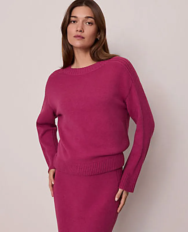 Ann Taylor Weekend Crew Neck Sweater made by Ann Taylor
