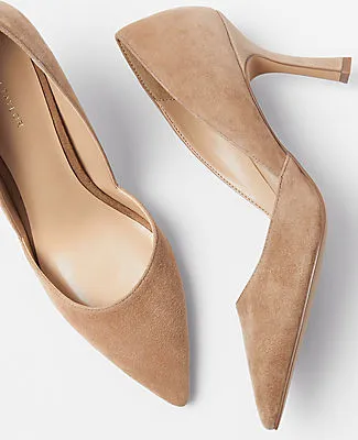 Ann Taylor Azra Suede Pump sold by Ann Taylor product image thumbnail 2