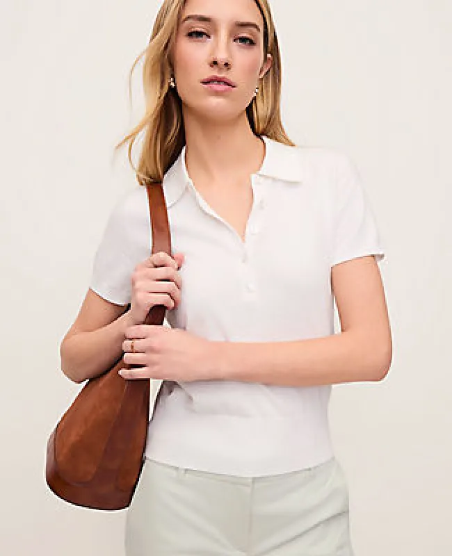 Ann Taylor Polo Sweater made by Ann Taylor