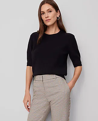 Ann Taylor Stitch Sweater Tee sold by Ann Taylor