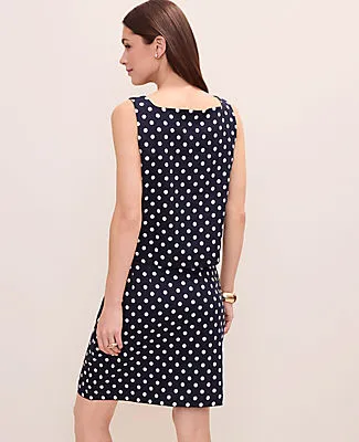 Ann Taylor Polka Dot Tank Top in Linen Blend sold by Ann Taylor product image thumbnail 2