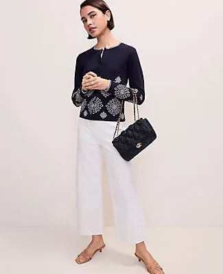 Ann Taylor Petite Embroidered Ann Cardigan sold by Ann Taylor
