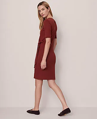 Ann Taylor Weekend Tie Waist Shift Dress sold by Ann Taylor product image thumbnail 2