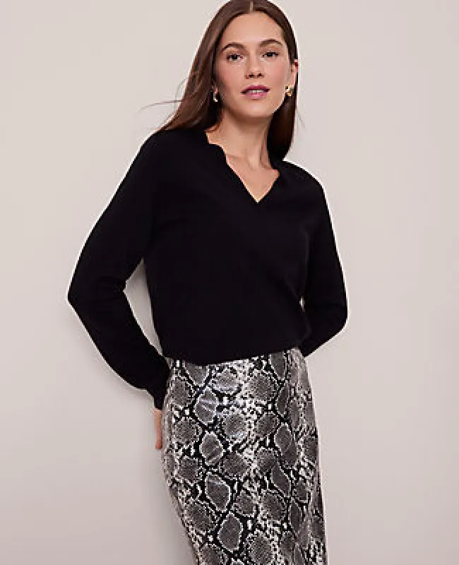 Ann Taylor V-Neck Sweater made by Ann Taylor