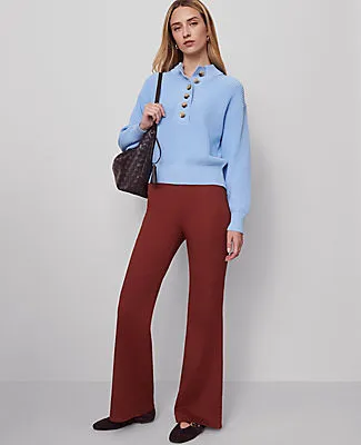 Ann Taylor Weekend Go-Everywhere Flare Pant sold by Ann Taylor product image thumbnail 2