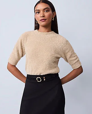 Ann Taylor Metallic Sweater Tee sold by Ann Taylor