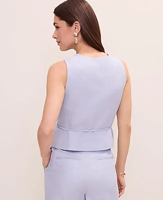 Ann Taylor Tie Waist Vest sold by Ann Taylor product image thumbnail 2