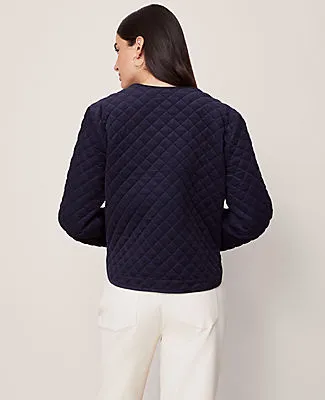 Ann Taylor Petite Weekend Quilted Jacket sold by Ann Taylor product image thumbnail 2