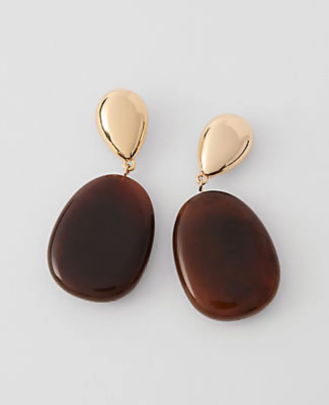 Ann Taylor Double Stone Drop Earrings made by Ann Taylor
