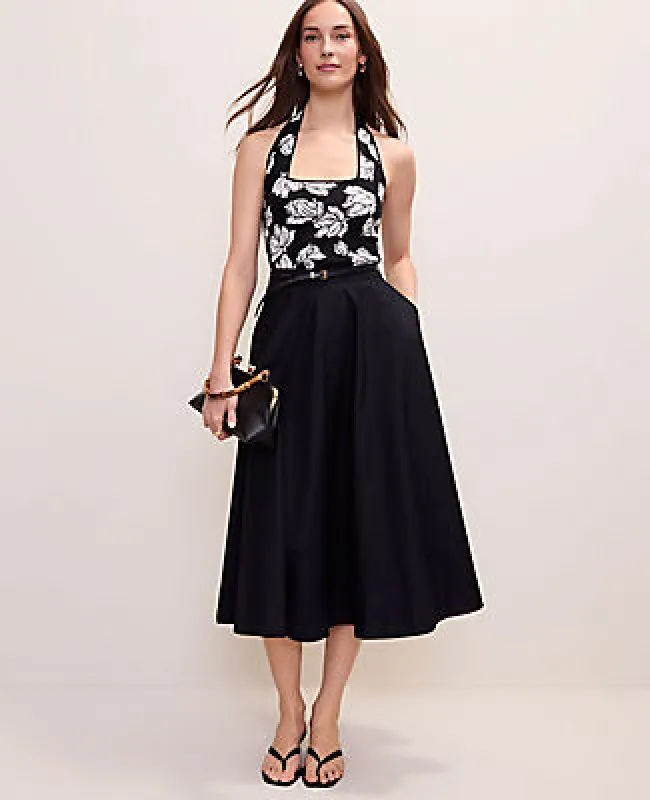 Ann Taylor Petite Full Midi Skirt made by Ann Taylor
