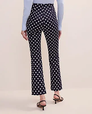 Ann Taylor The Tall Slim Kick Capri in Polka Dot sold by Ann Taylor product image thumbnail 3