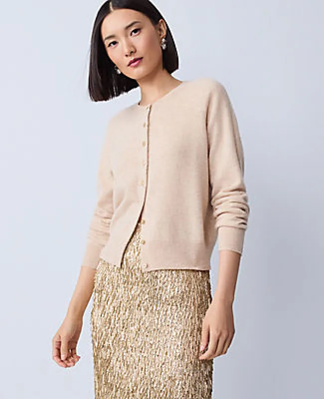 Ann Taylor Cashmere Ann Cardigan made by Ann Taylor