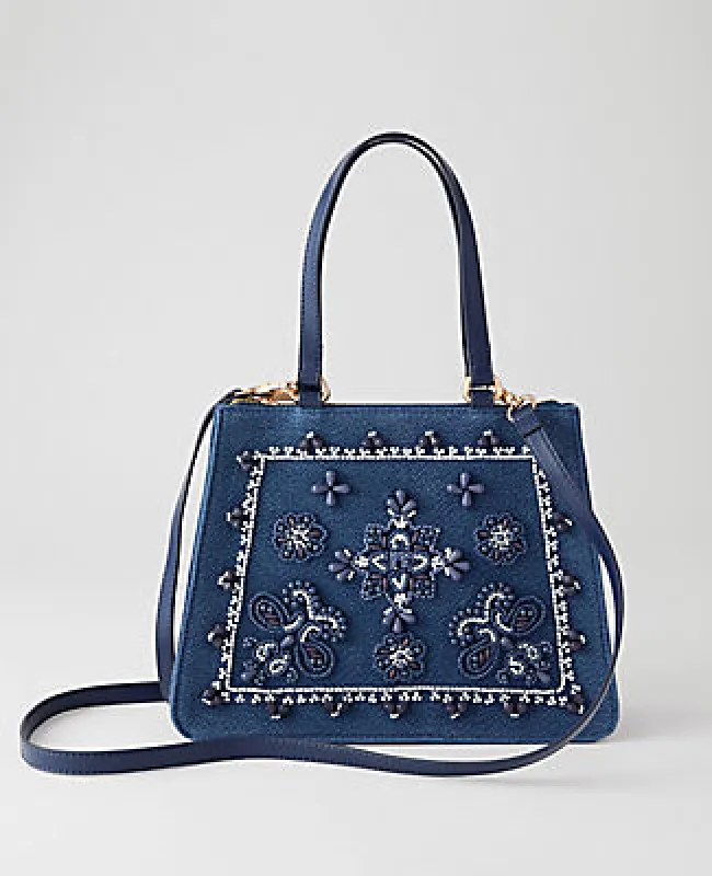 Ann Taylor Beaded Crossbody Bag made by Ann Taylor