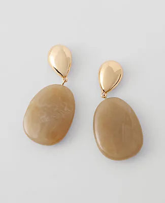 Ann Taylor Double Stone Drop Earrings sold by Ann Taylor