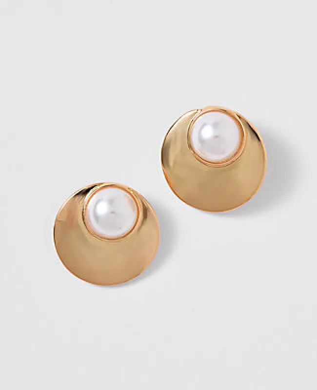 Ann Taylor Pearl Stud Earrings made by Ann Taylor