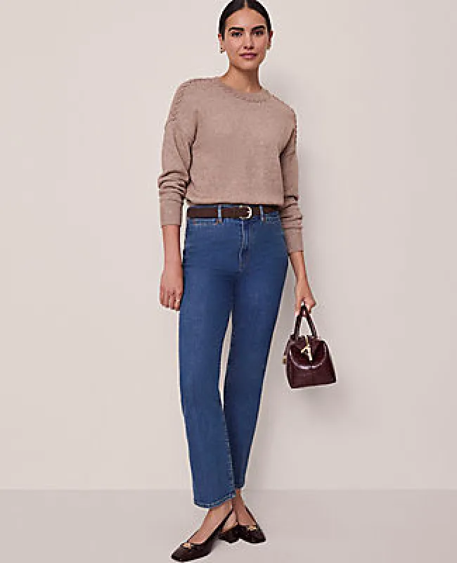 Ann Taylor The Petite Boot Crop Jean made by Ann Taylor