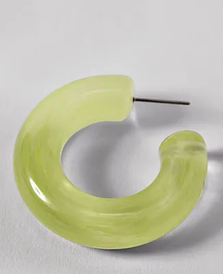 Ann Taylor Enamel Hoop Earrings sold by Ann Taylor product image thumbnail 2