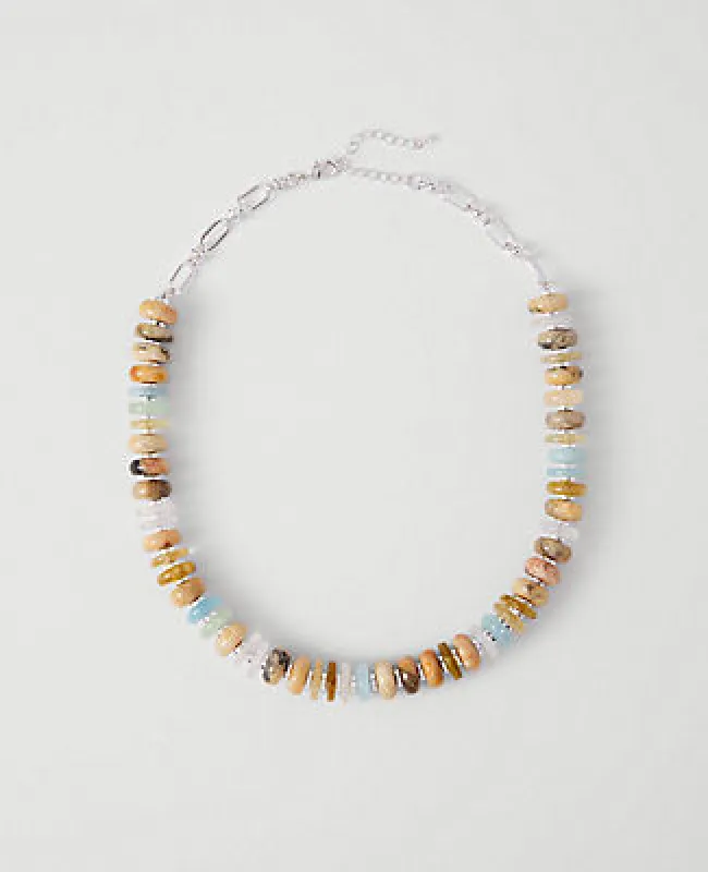 Ann Taylor Mixed Stone Necklace made by Ann Taylor