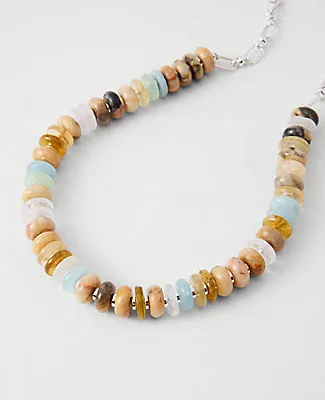 Ann Taylor Mixed Stone Necklace sold by Ann Taylor product image thumbnail 2