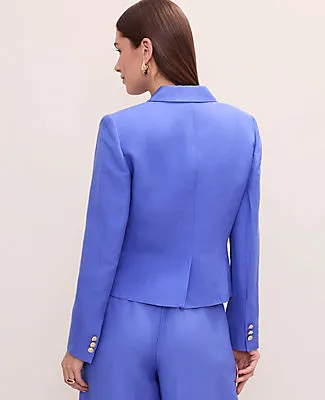Ann Taylor The Modern Newbury Blazer in Linen Blend sold by Ann Taylor product image thumbnail 2
