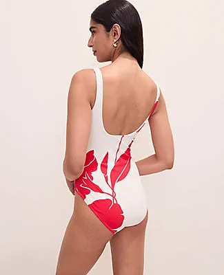 Ann Taylor Floral One Piece Swimsuit sold by Ann Taylor product image thumbnail 2