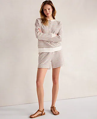 Ann Taylor Haven Well Within Cotton Blend Textured Shorts sold by Ann Taylor product image thumbnail 4
