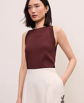 Ann Taylor The Embroidered Side Zip Short sold by Ann Taylor product image thumbnail 2