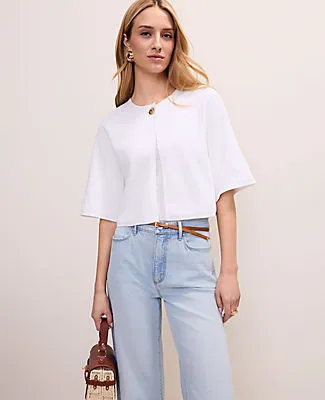 Ann Taylor Crew Neck Sweater Cape sold by Ann Taylor