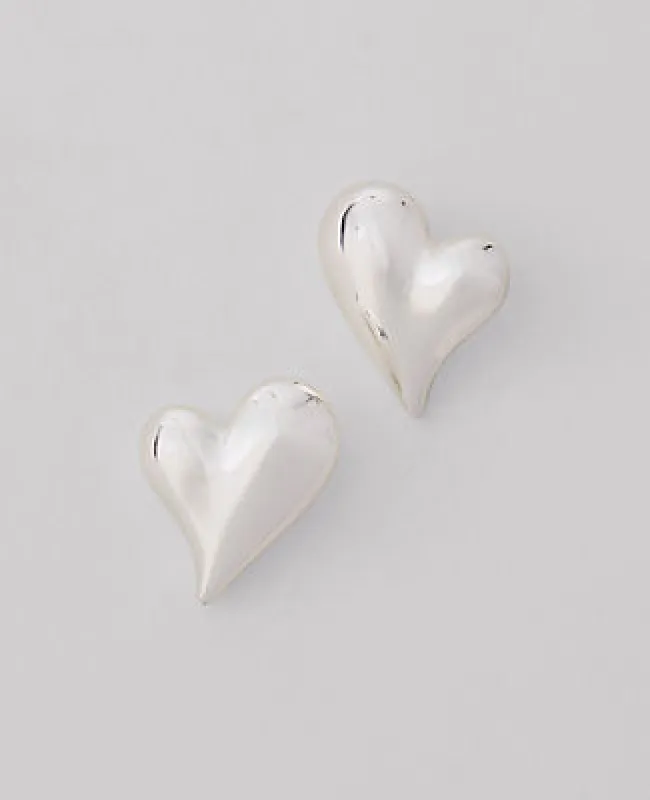 Ann Taylor Mini Heart Stud Earrings made by Ann Taylor