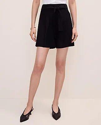 Ann Taylor Pleated Paperbag Short sold by Ann Taylor product image thumbnail 2
