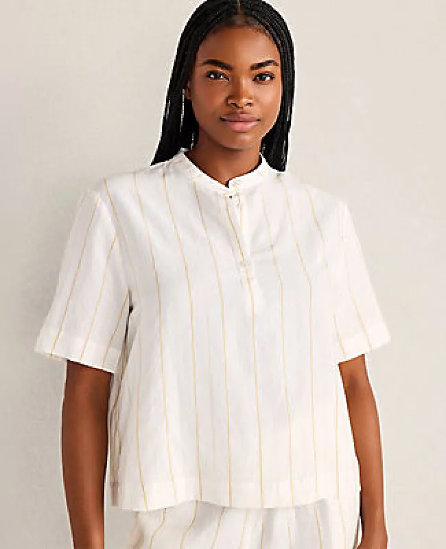 Ann Taylor Haven Well Within Silky Linen Blend Top made by Ann Taylor