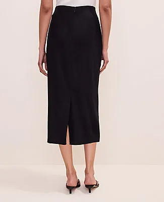Ann Taylor Embroidered Column Midi Skirt sold by Ann Taylor product image thumbnail 3