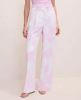 Ann Taylor The Pleated Floral Pant sold by Ann Taylor product image thumbnail 2
