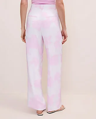 Ann Taylor The Pleated Floral Pant sold by Ann Taylor product image thumbnail 3