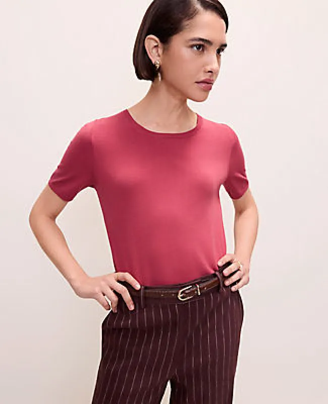 Ann Taylor Easy Sweater Tee made by Ann Taylor