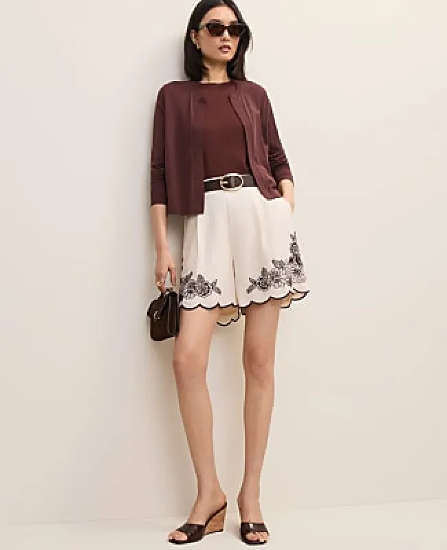 Ann Taylor Open Crop Cardigan made by Ann Taylor