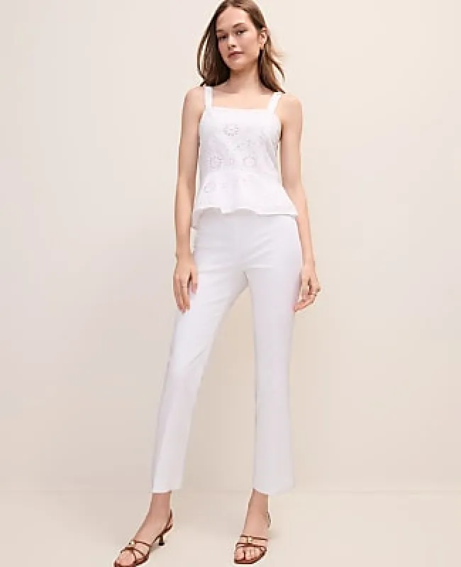 Ann Taylor The Petite Slim Kick Capri made by Ann Taylor