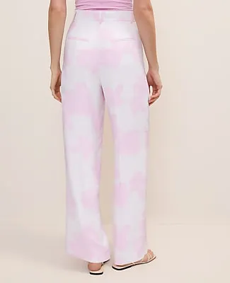 Ann Taylor The Pleated Floral Pant sold by Ann Taylor product image thumbnail 3