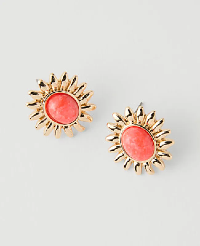 Ann Taylor Sun Stone Stud Earrings made by Ann Taylor