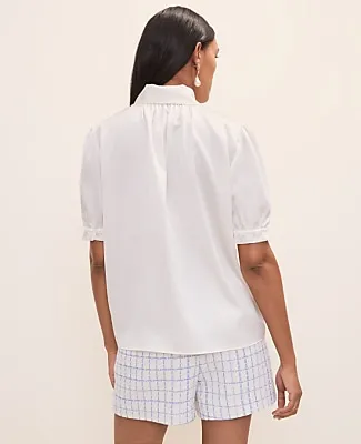 Ann Taylor Satin Bow Blouse sold by Ann Taylor product image thumbnail 2