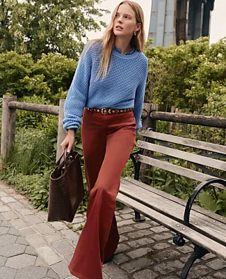 Ann Taylor Weekend Go-Everywhere Flare Pant sold by Ann Taylor