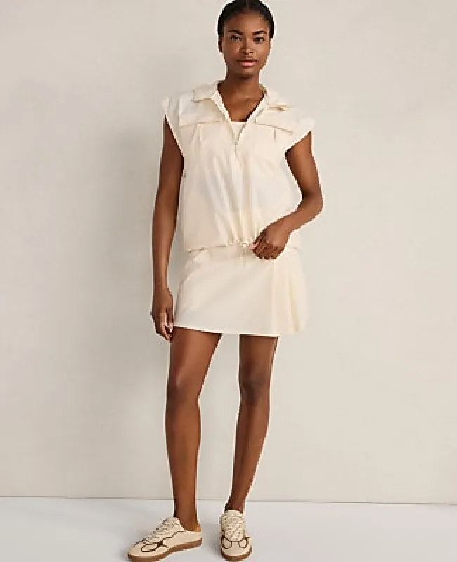 Ann Taylor Haven Well Within Woven Nylon Pleated Active Skort made by Ann Taylor