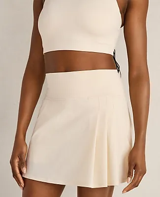 Ann Taylor Haven Well Within Woven Nylon Pleated Active Skort sold by Ann Taylor product image thumbnail 2