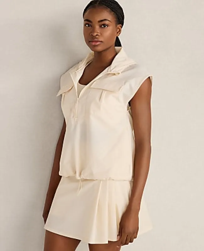 Ann Taylor Haven Well Within Woven Nylon Hooded Vest made by Ann Taylor