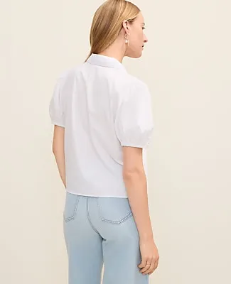 Ann Taylor Weekend Lace Trim Blouse sold by Ann Taylor product image thumbnail 2
