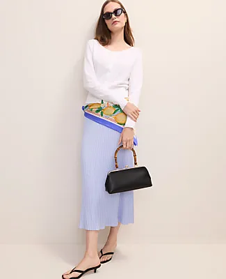 Ann Taylor Ribbed Midi Sweater Skirt sold by Ann Taylor