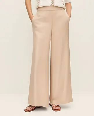 Ann Taylor The Easy Wide-Leg Pant sold by Ann Taylor product image thumbnail 2