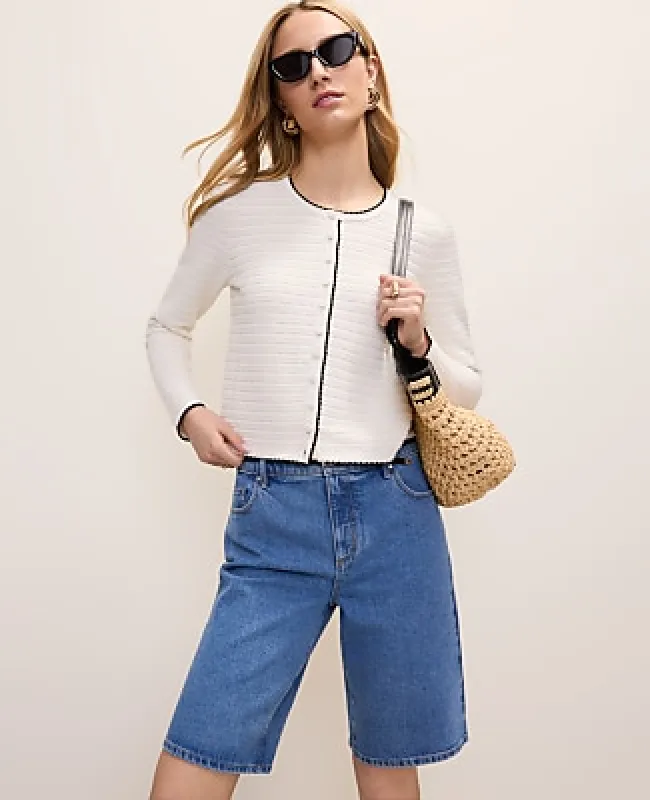 Ann Taylor Textured Stitch Cardigan made by Ann Taylor